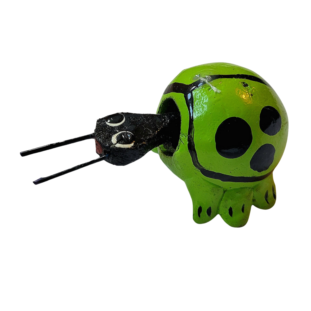Bobble-head resin lady-bugs - Amazon Ecology
