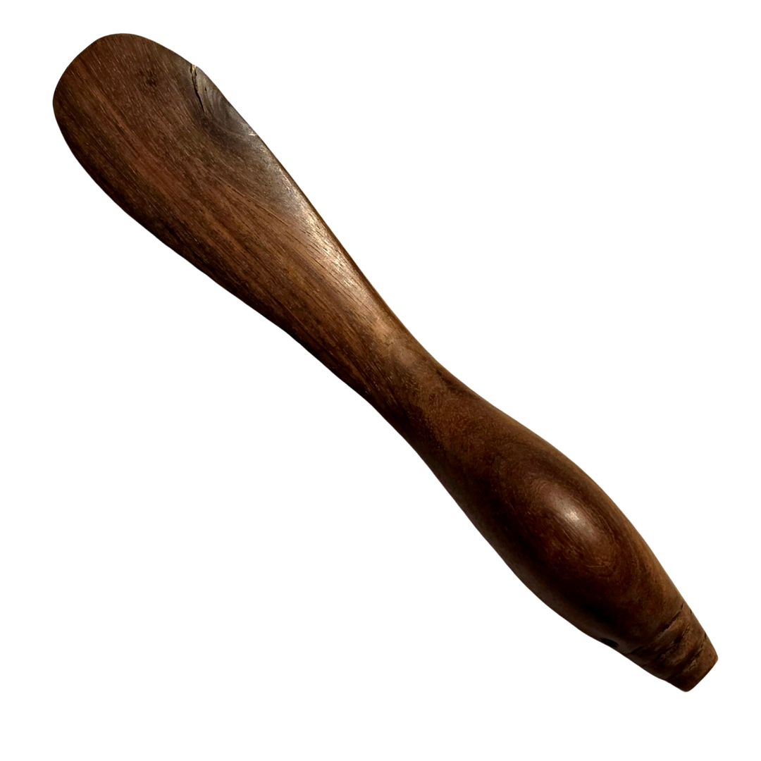 Hand-carved Amazon wood butter knife - made by Peruvian Amazon artisan - Amazon Ecology