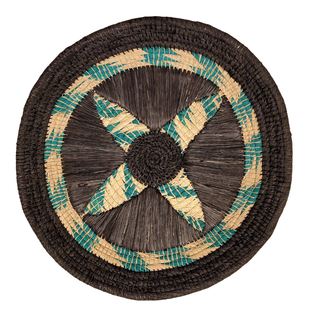Blended four point star- Fair Trade Basket - Handmade by Peruvian Amazon artisan - Amazon Ecology