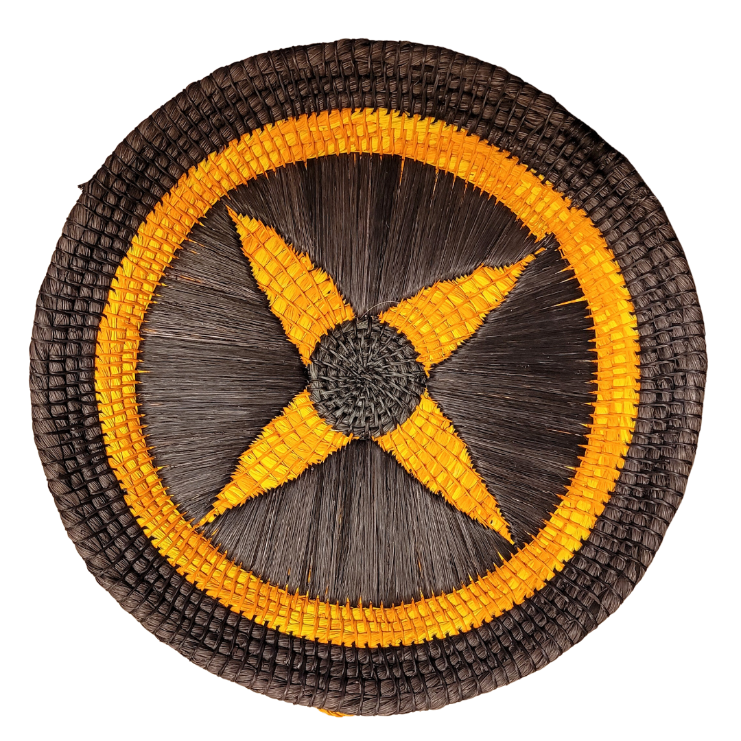Blended four point star- Fair Trade Basket - Handmade by Peruvian Amazon artisan - Amazon Ecology