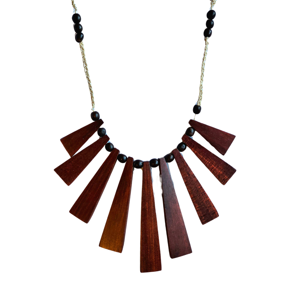 Palo sangre pendant necklace - made by artisan from the Peruvian Amazon - Amazon Ecology