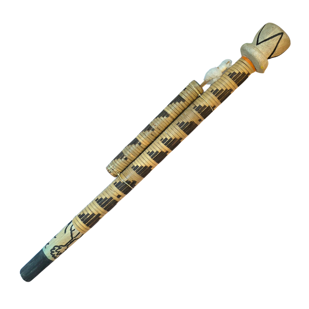 Small blowgun decoration - made by Peruvian Amazon artisan - Amazon Ecology