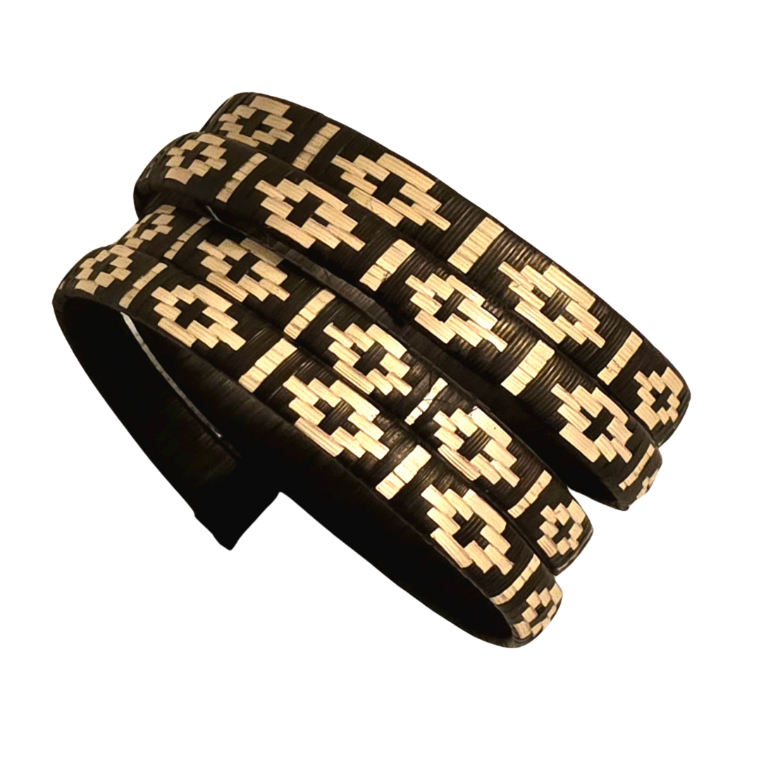 Caña flecha wrap-a-around spiral bracelet - Amazon Ecology