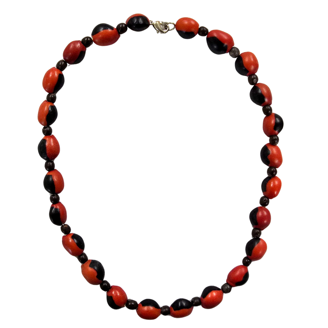 Huayruru seed necklaces - made by artisans from the Peruvian Amazon - Amazon Ecology