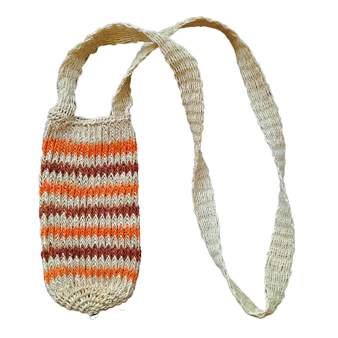 Colored stripe hand-made cell phone holders - made by Peruvian native artisans - Amazon Ecology