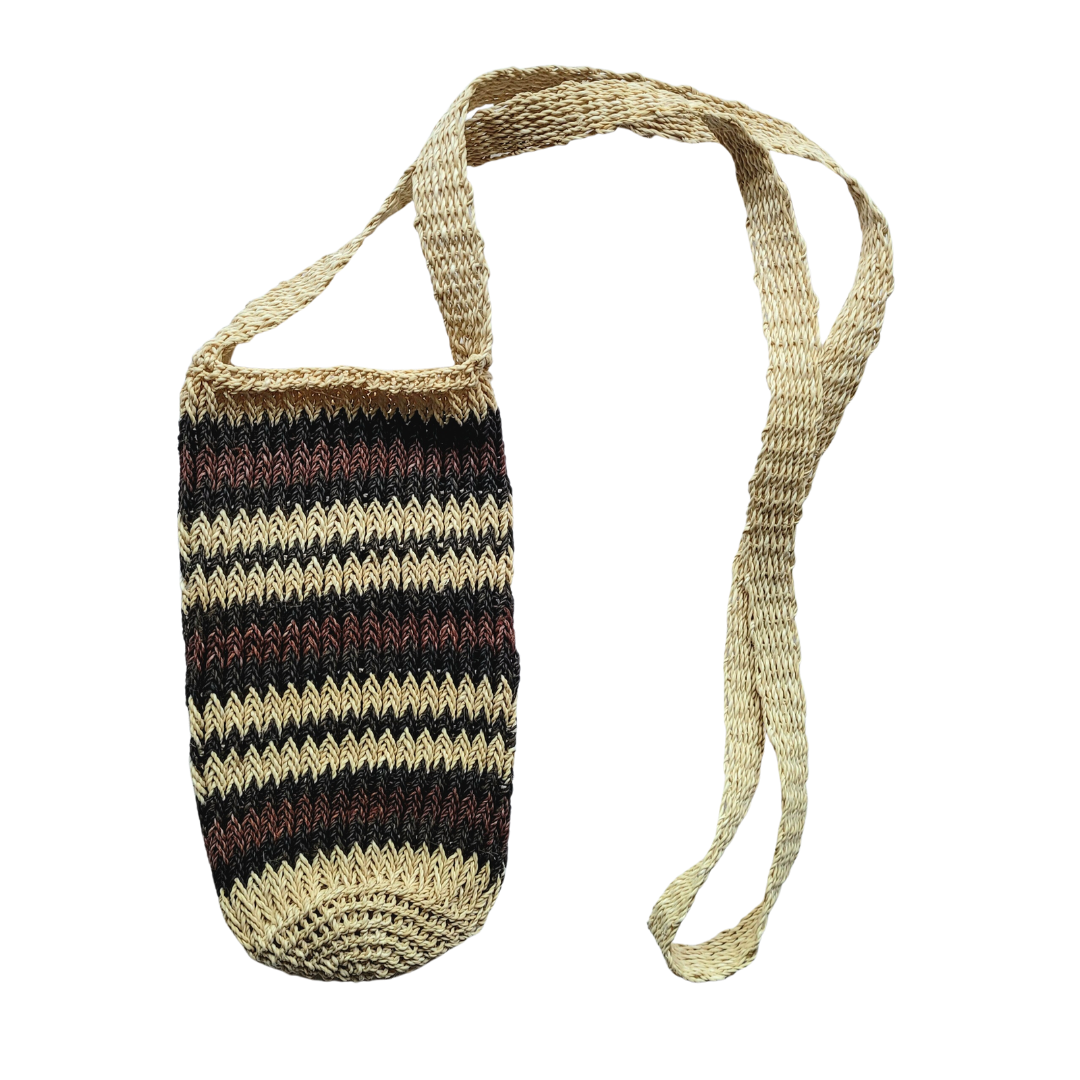 Colored stripe hand-made cell phone holders - made by Peruvian native artisans - Amazon Ecology