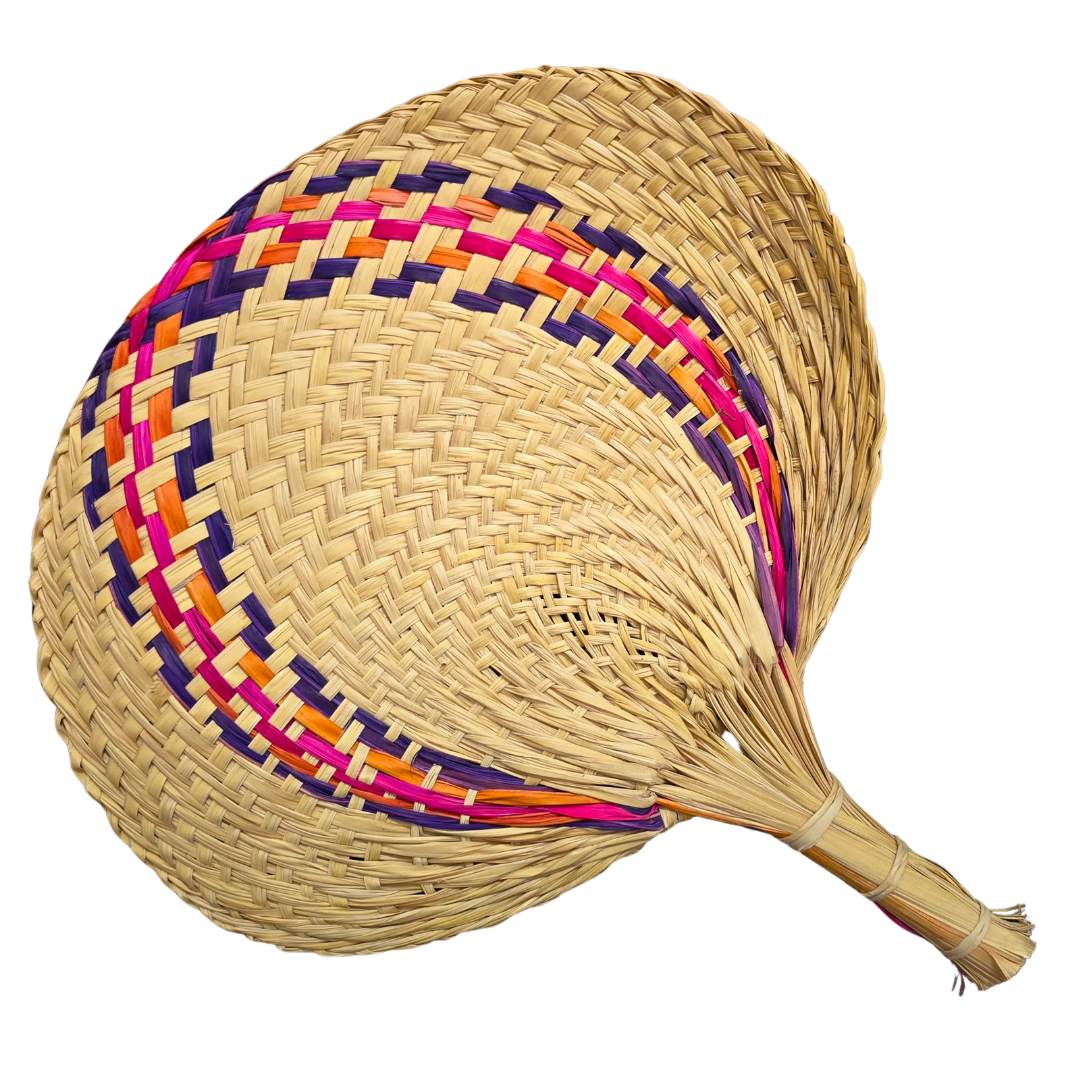 Chambira fan with straight handle - Amazon Ecology