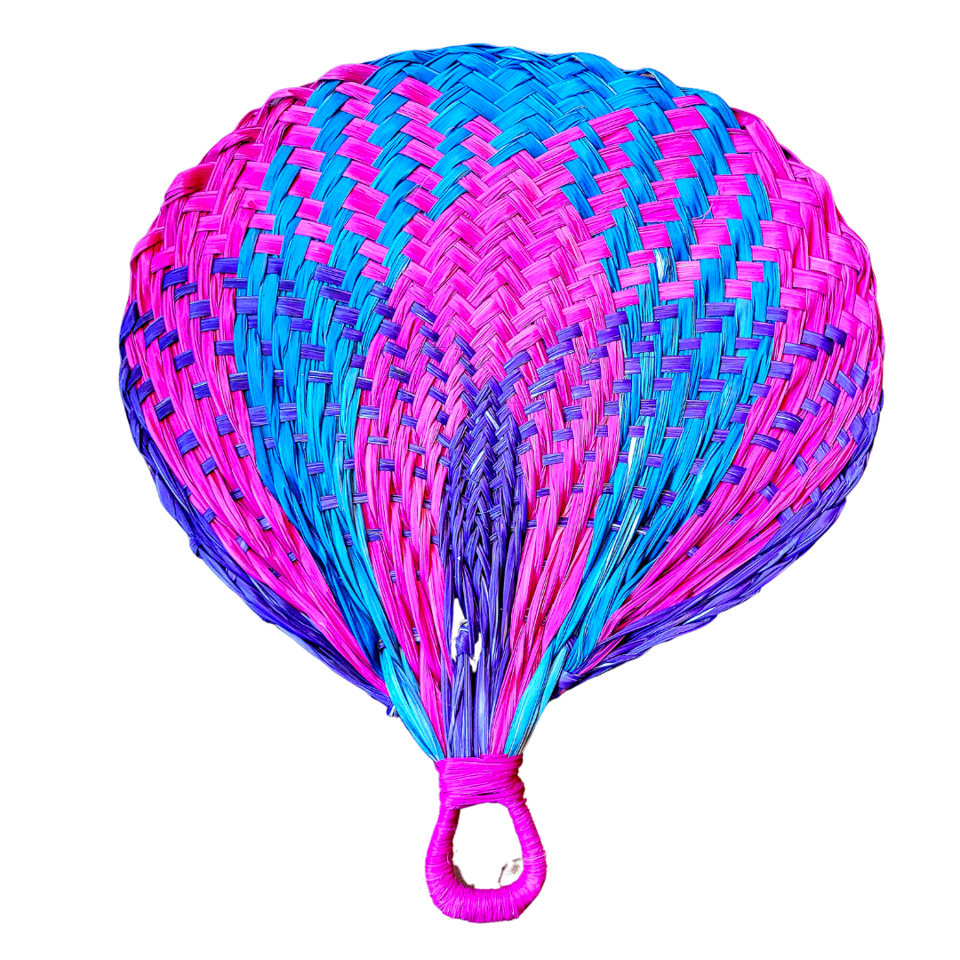 Chambira fan with round handle - Amazon Ecology