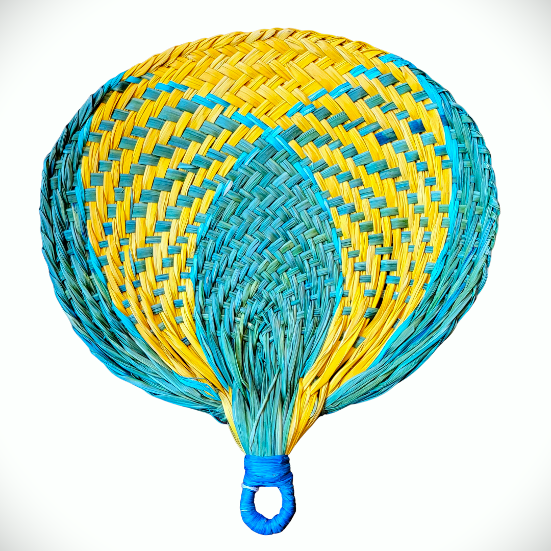 Chambira fan with round handle - Amazon Ecology