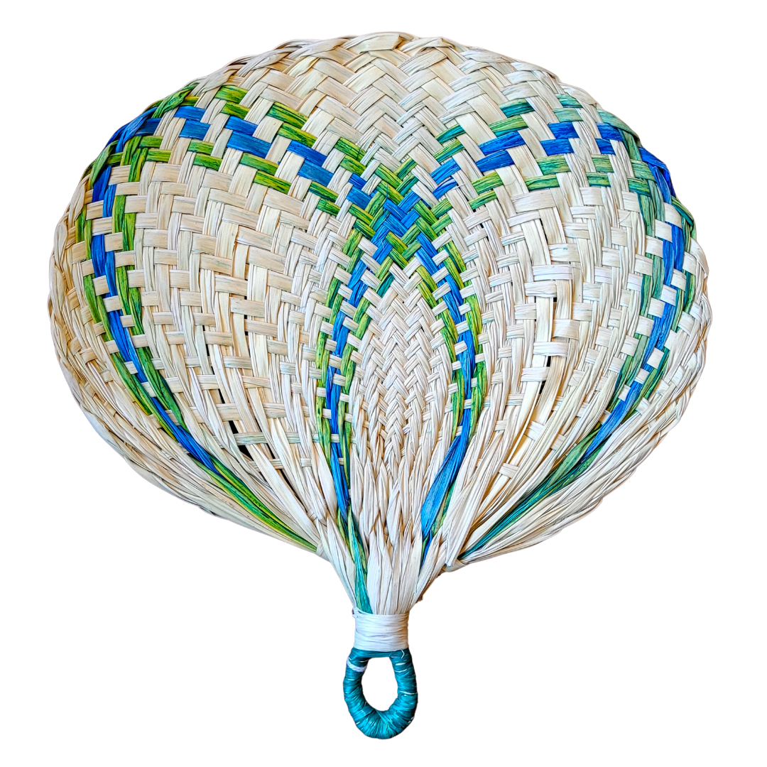Chambira fan with round handle - Amazon Ecology