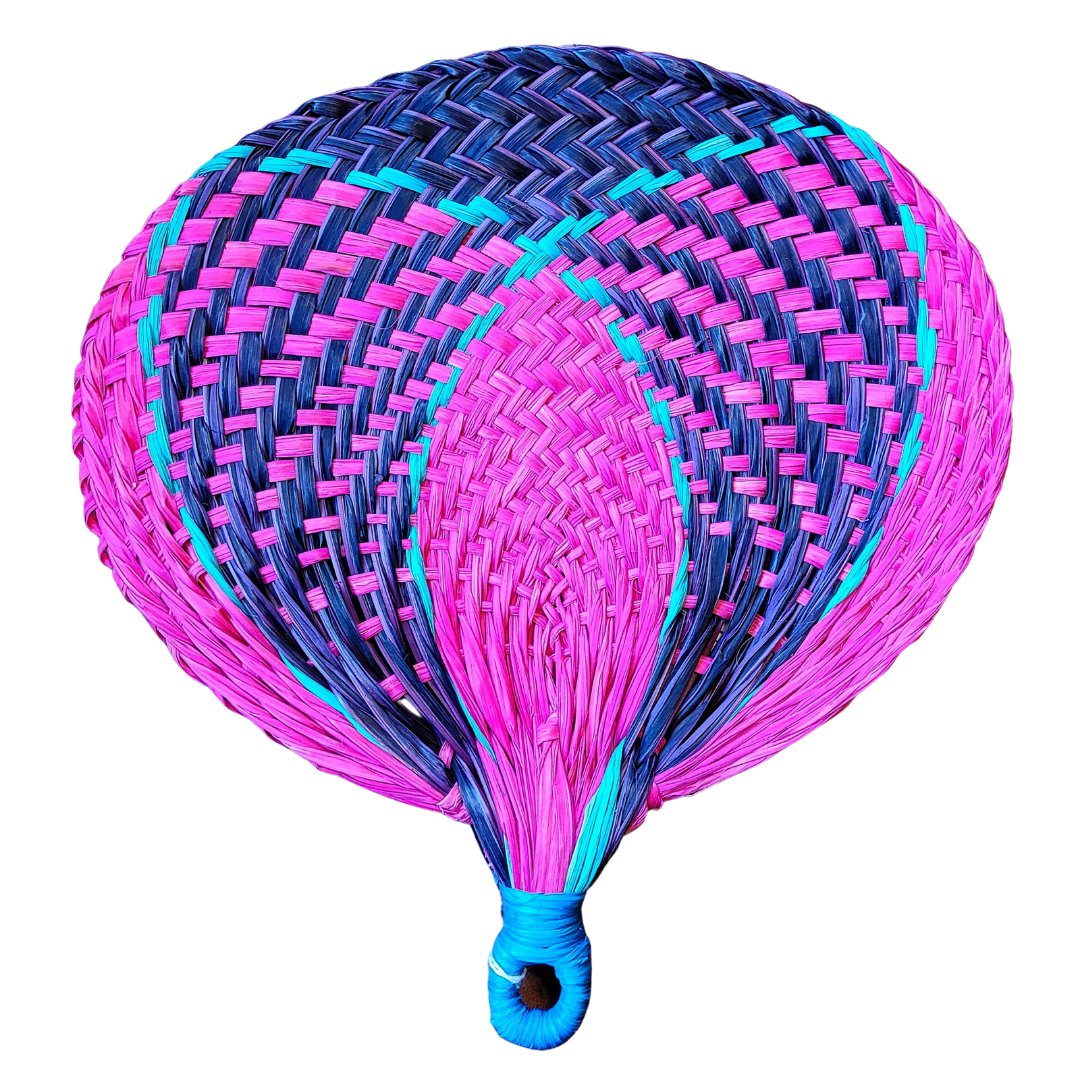 Chambira fan with round handle - Amazon Ecology