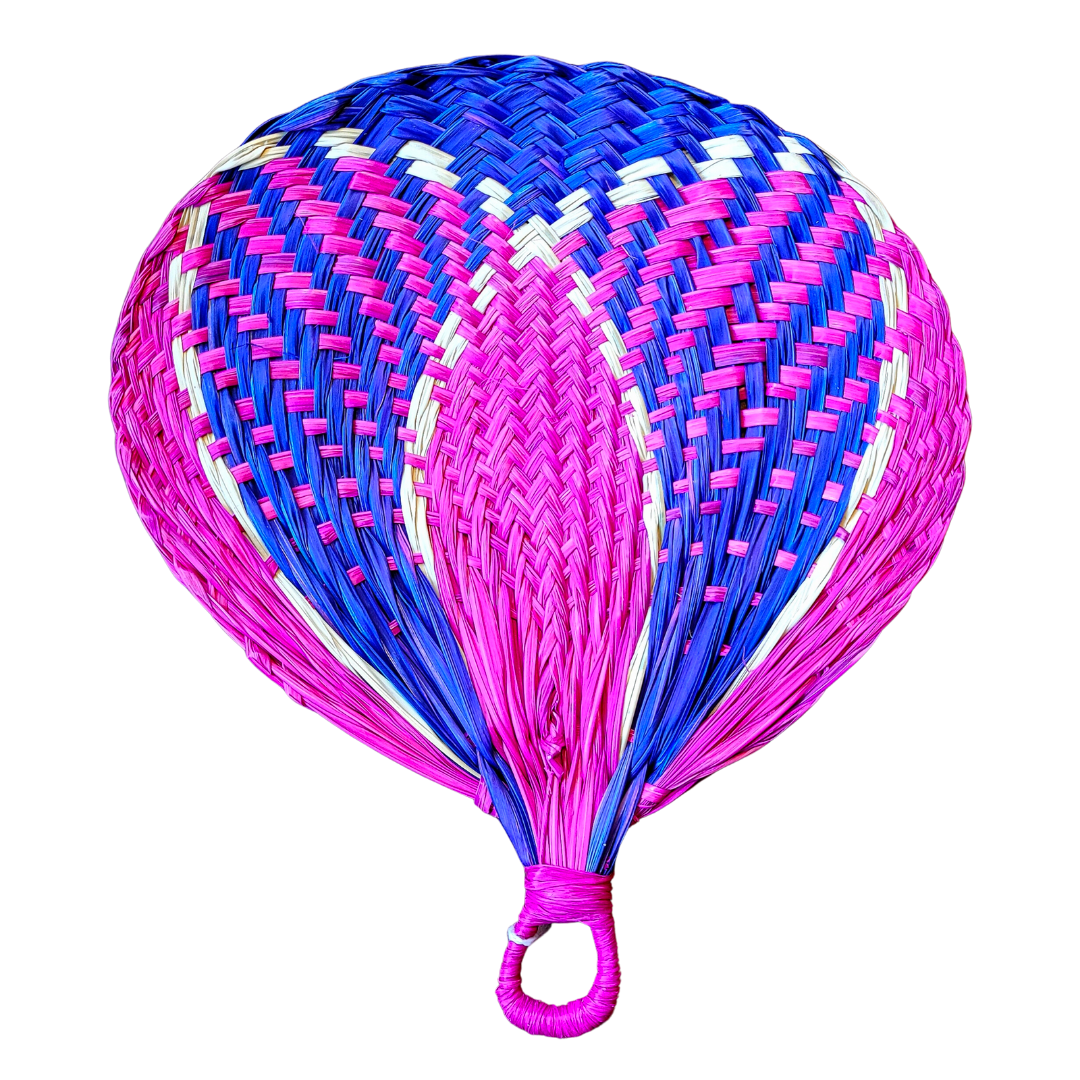 Chambira fan with round handle - Amazon Ecology