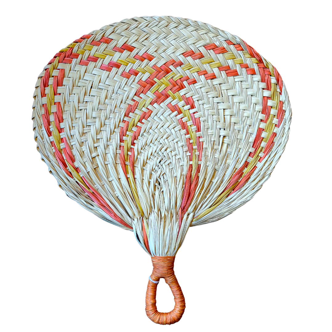 Chambira fan with round handle - Amazon Ecology