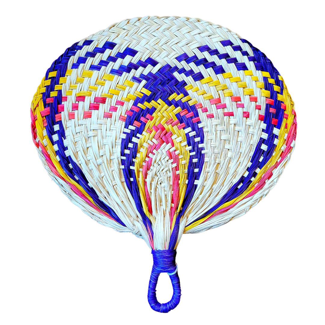 Chambira fan with round handle - Amazon Ecology