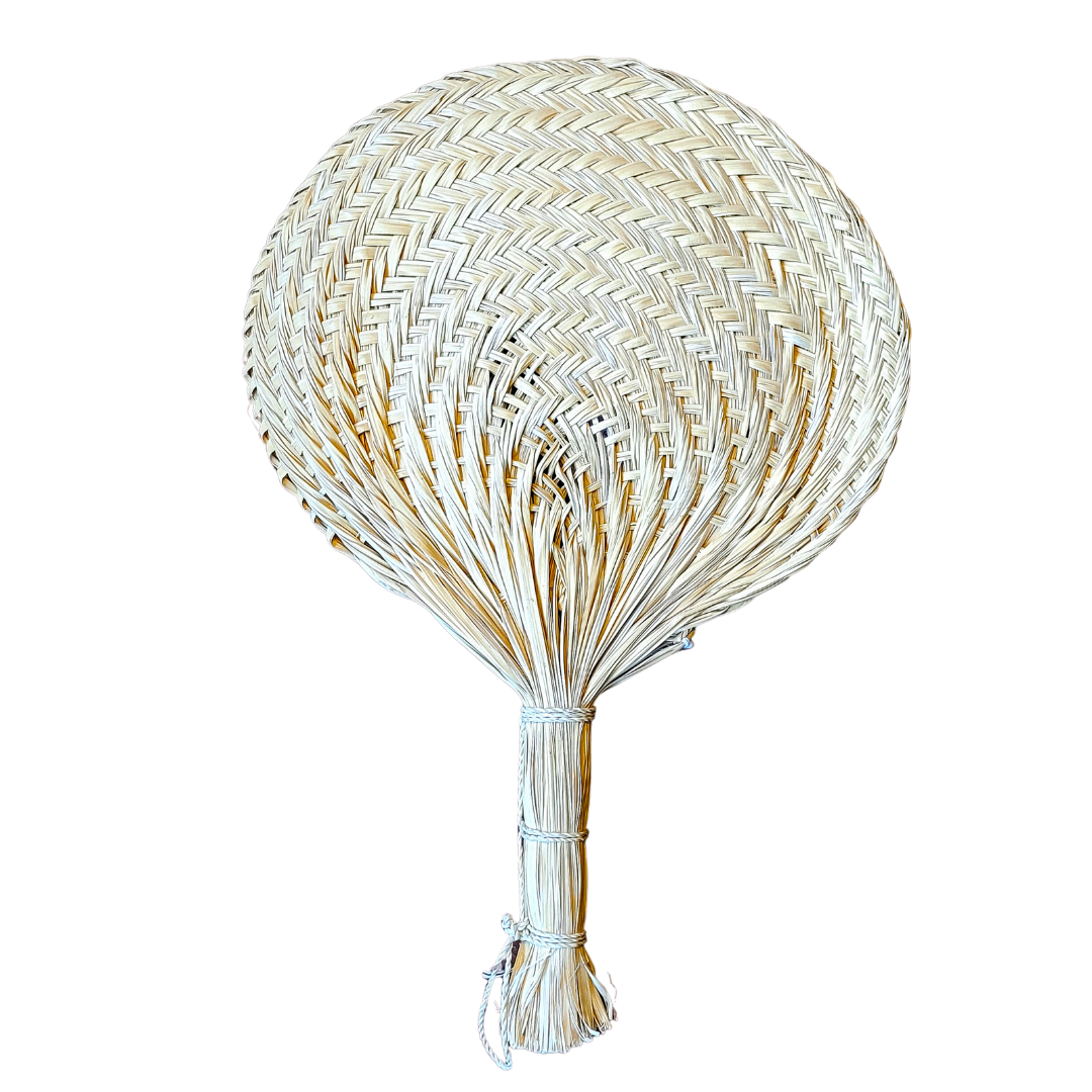 Chambira fan with round handle - Amazon Ecology