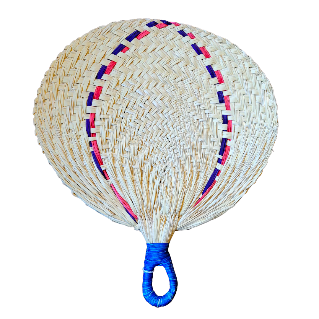 Chambira fan with round handle - Amazon Ecology