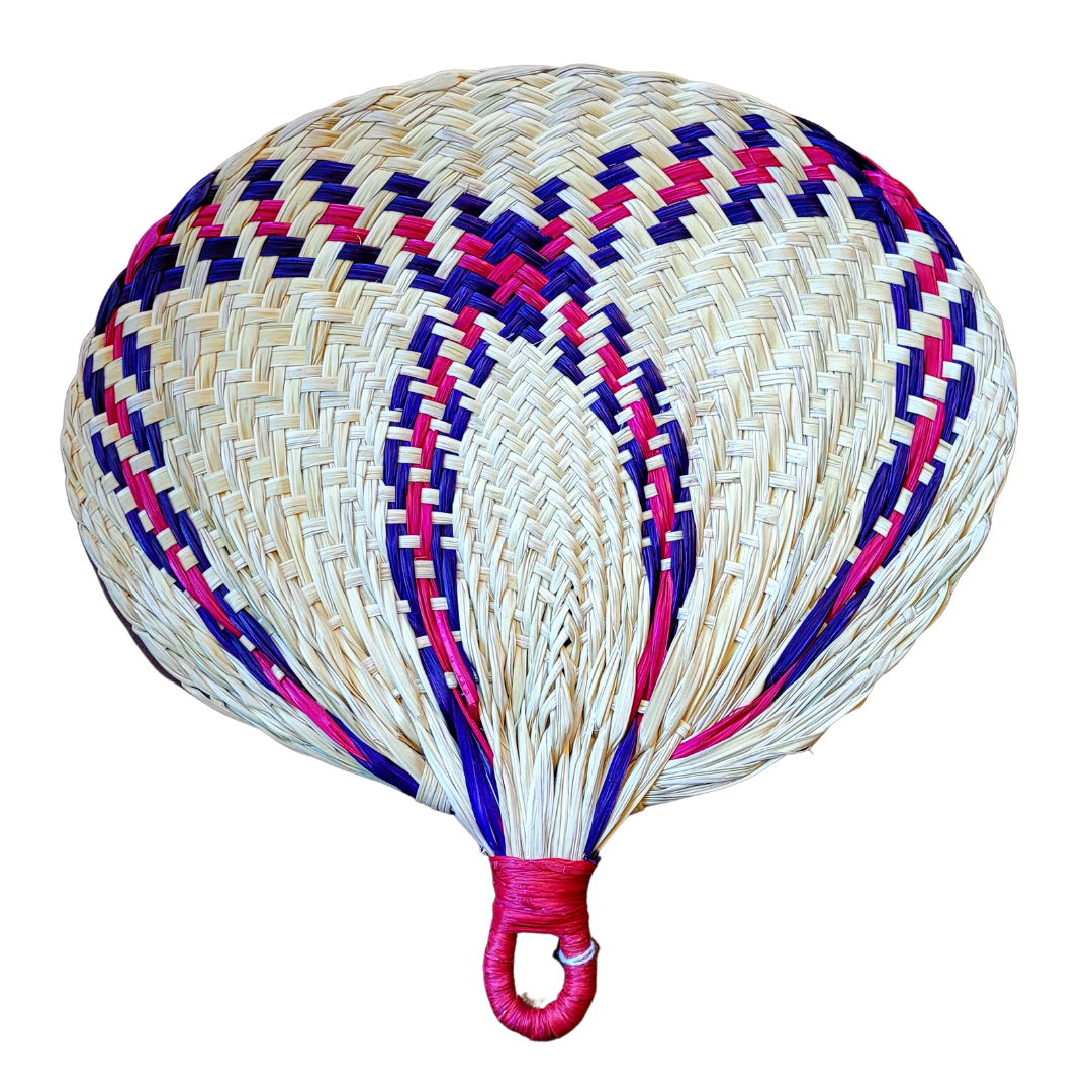 Chambira fan with round handle - Amazon Ecology