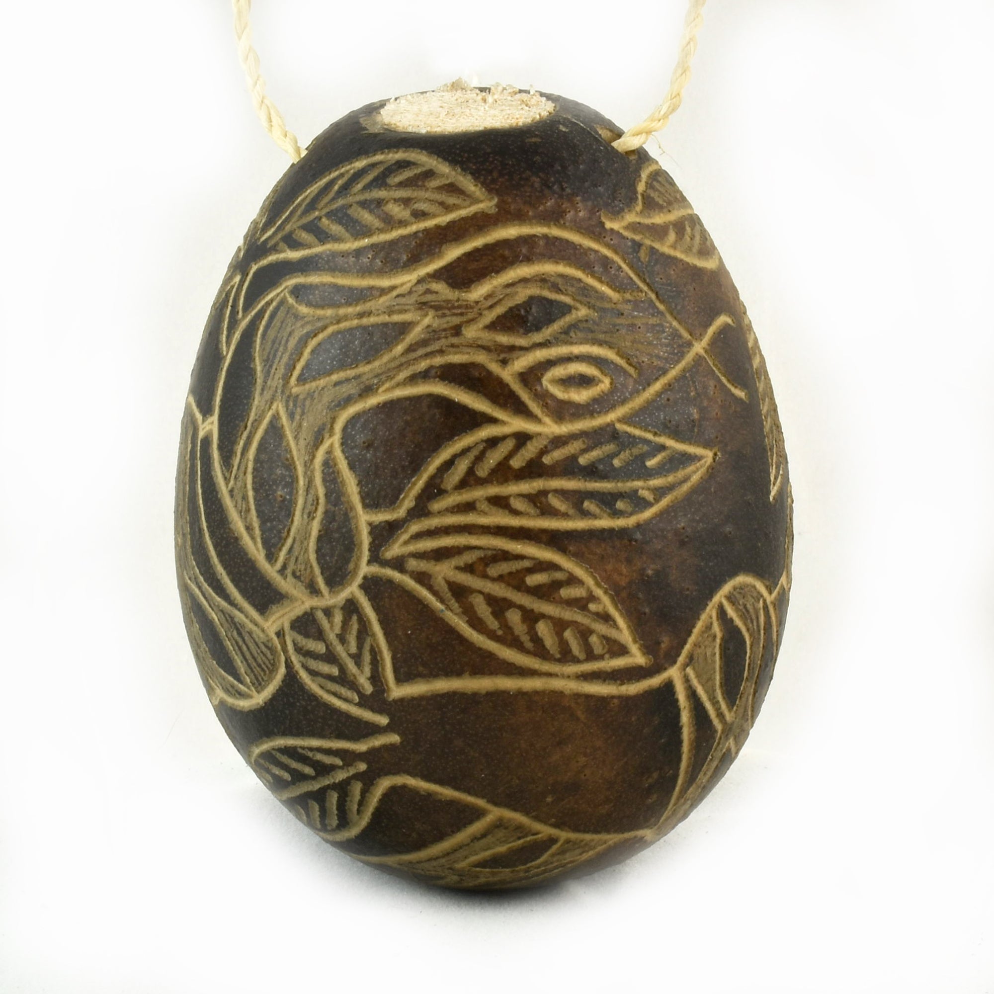 Boa Reptile Calabash Christmas tree ornament and hand rattle - Amazon Ecology