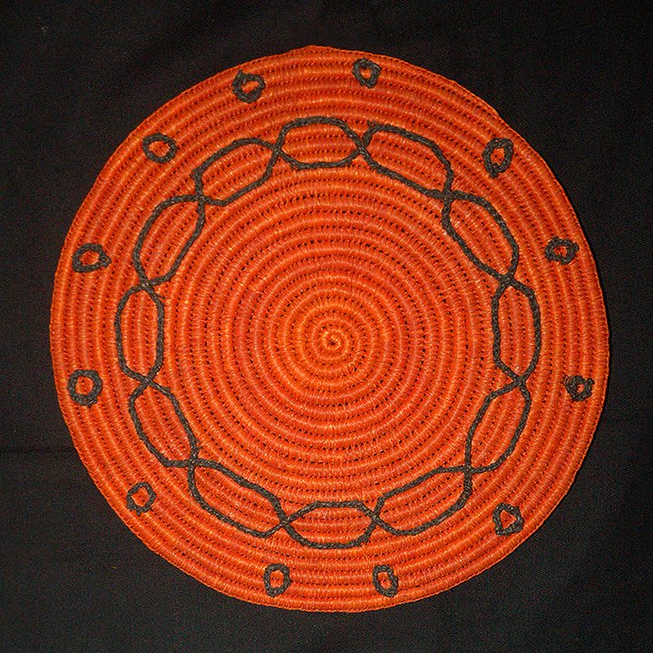 Hand woven hot pad (trivet) and center piece assortment (20 pack) - Amazon Ecology