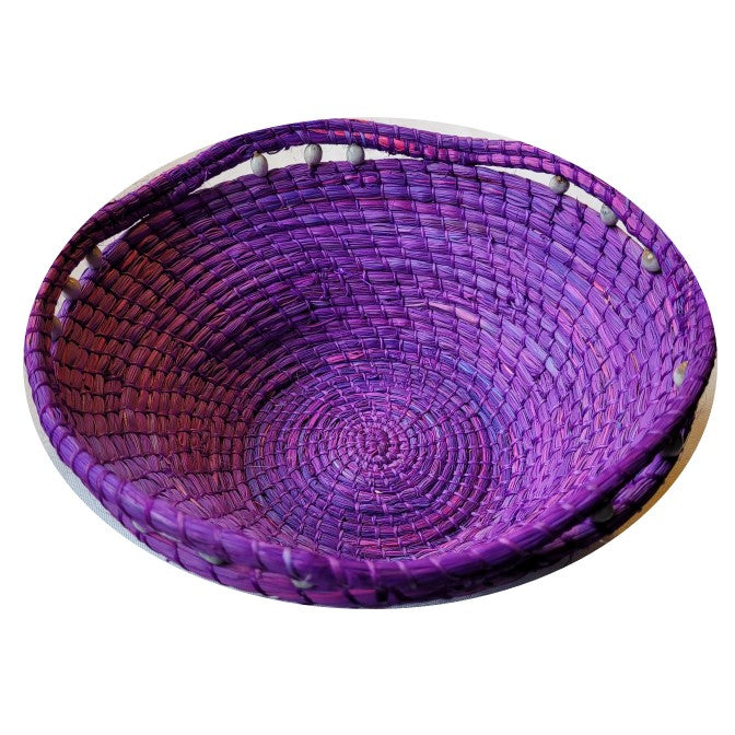 PURPLE CHAMBIRA BASKETS HANDMADE BY PERUVIAN AMAZON ARTISANS - Amazon Ecology