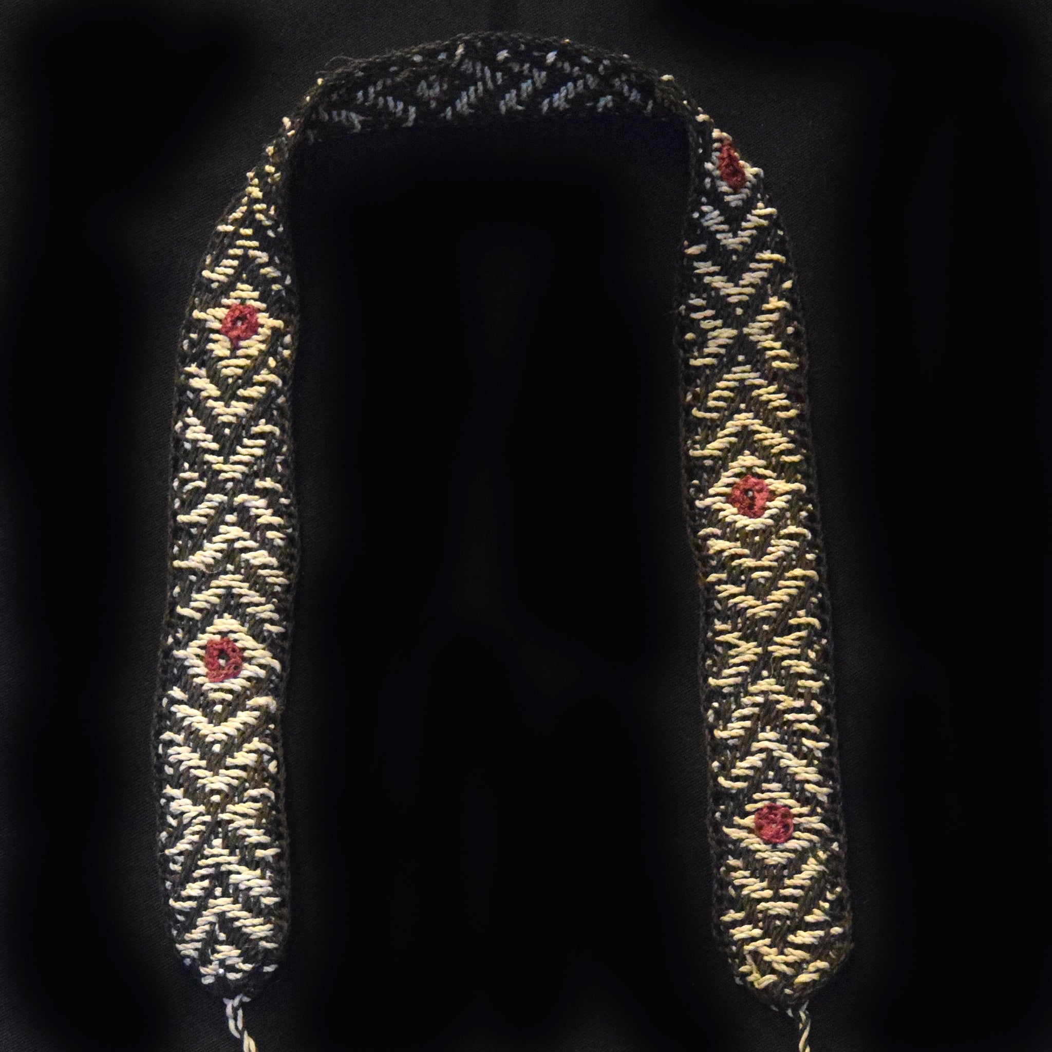 Anaconda pattern Fair-trade Woven Hat band - hand made by Peruvian Amazon artisan - Amazon Ecology