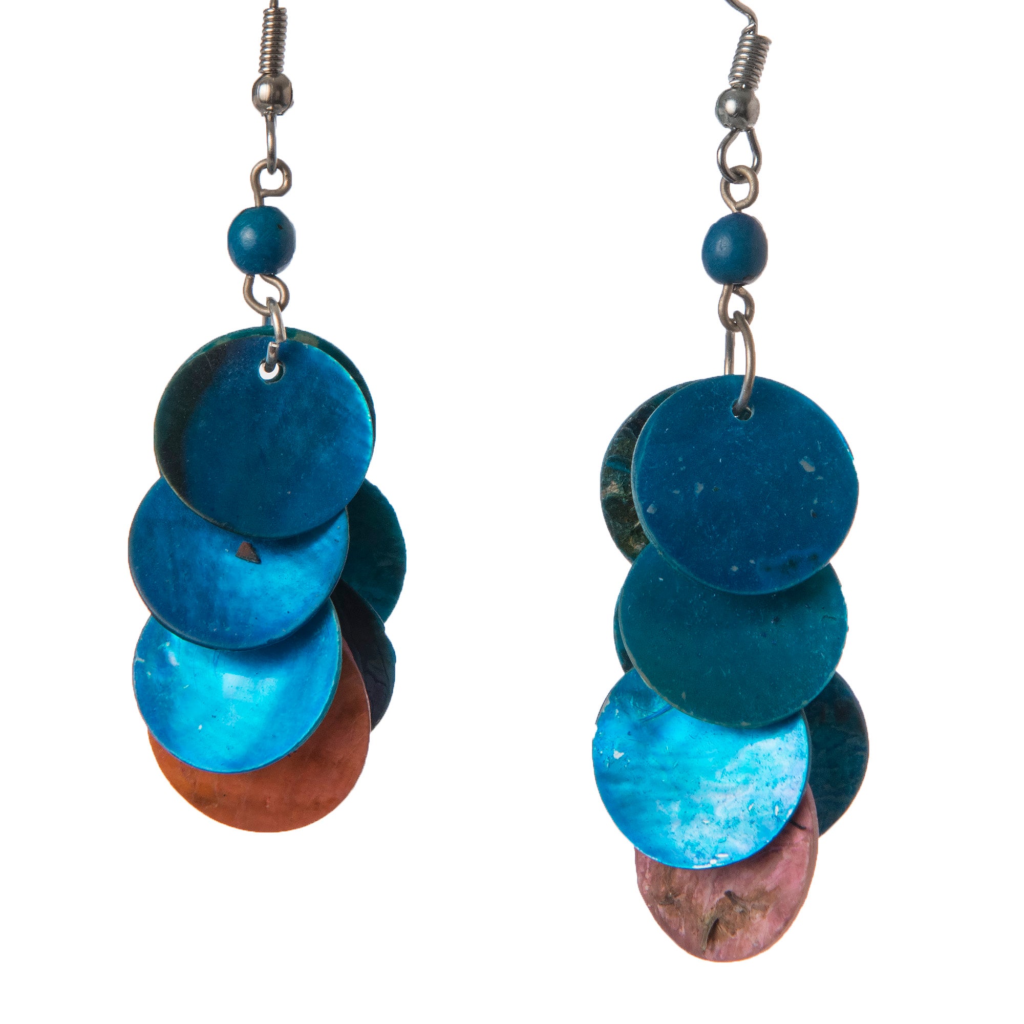 Nakar Shell Cascading Earrings - Amazon Ecology