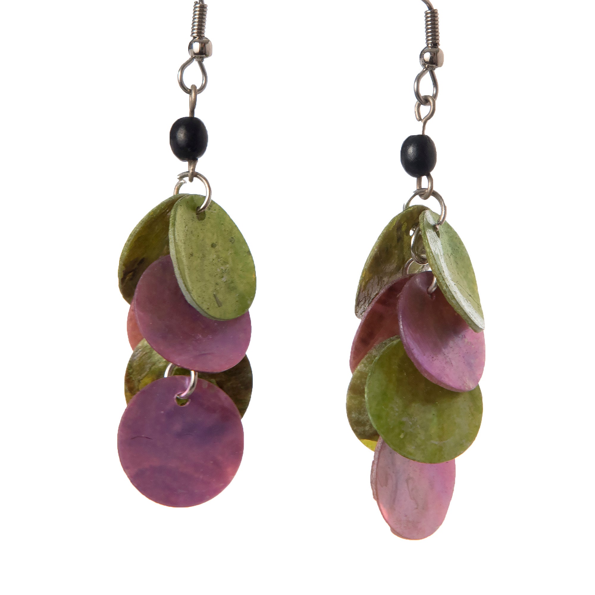 Nakar Shell Cascading Earrings - Amazon Ecology