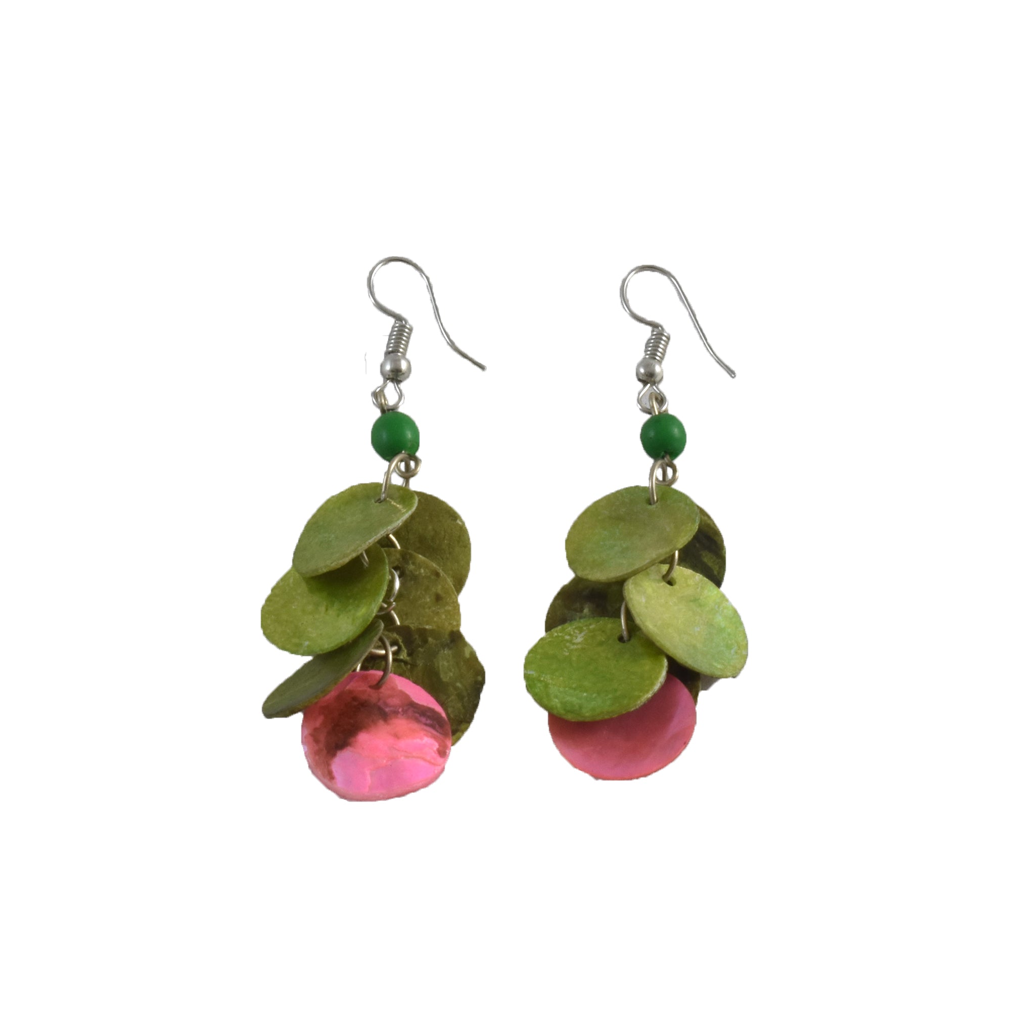 Nakar Shell Cascading Earrings - Amazon Ecology