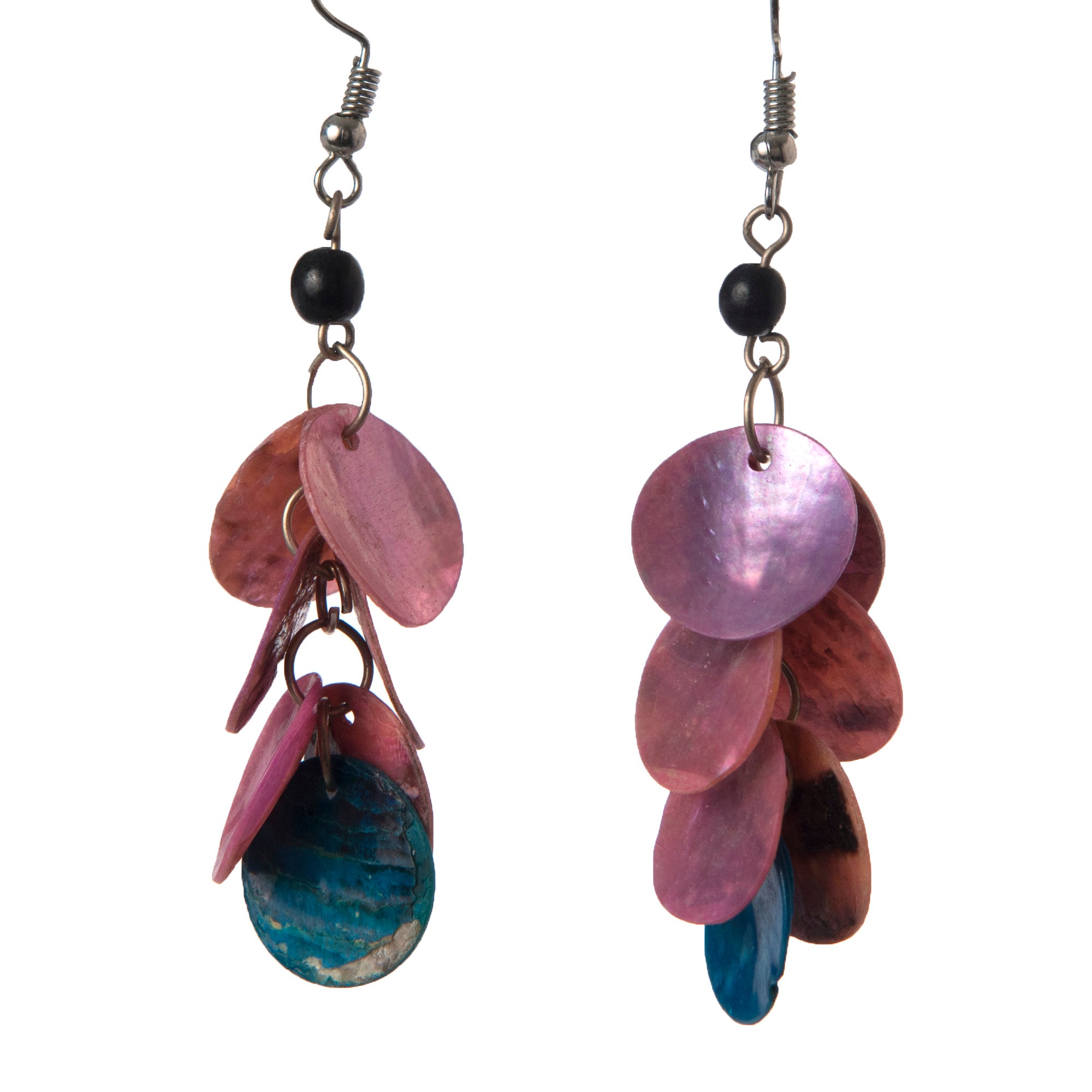Nakar Shell Cascading Earrings - Amazon Ecology