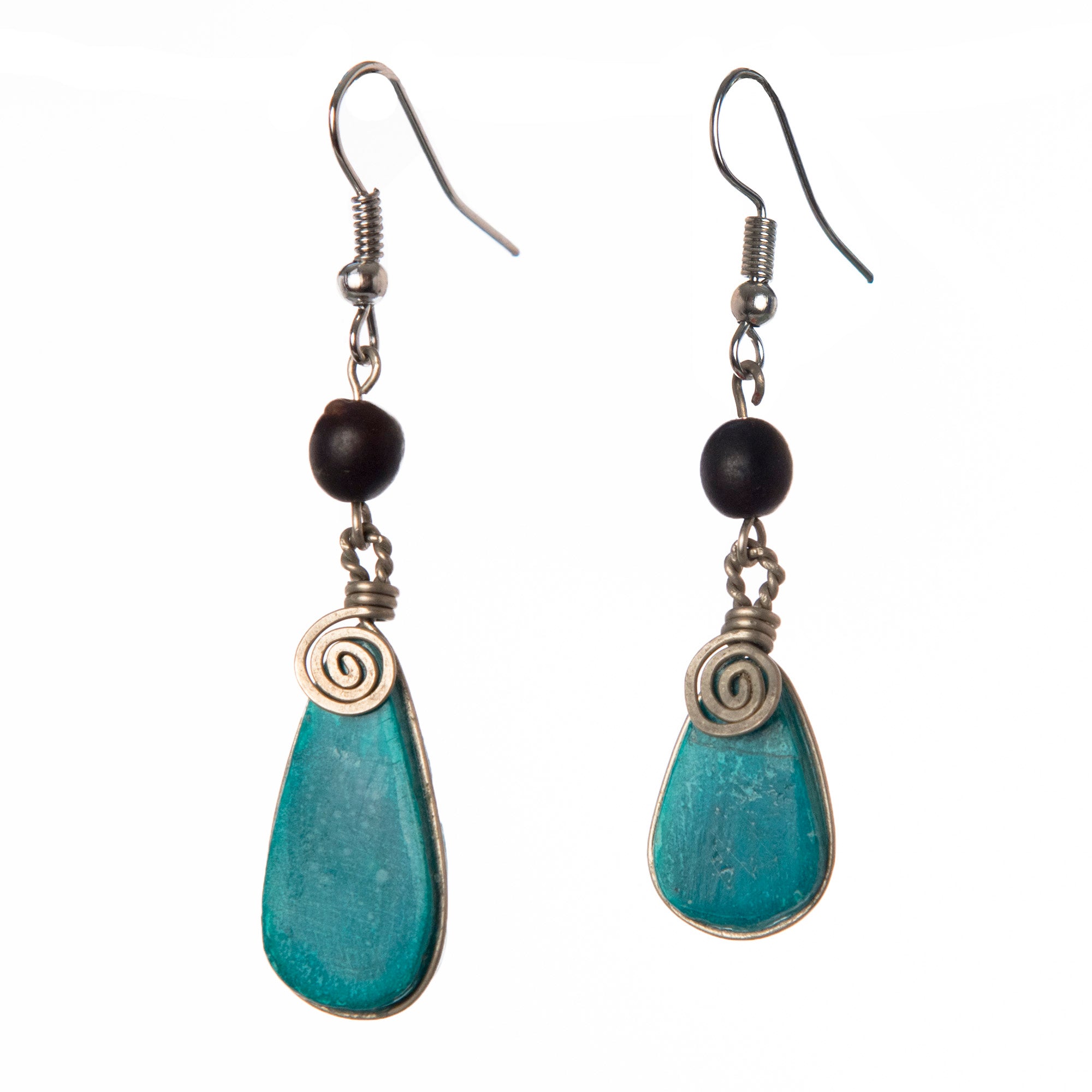 Faux Turquoise Earrings, Multiple Designs - Amazon Ecology