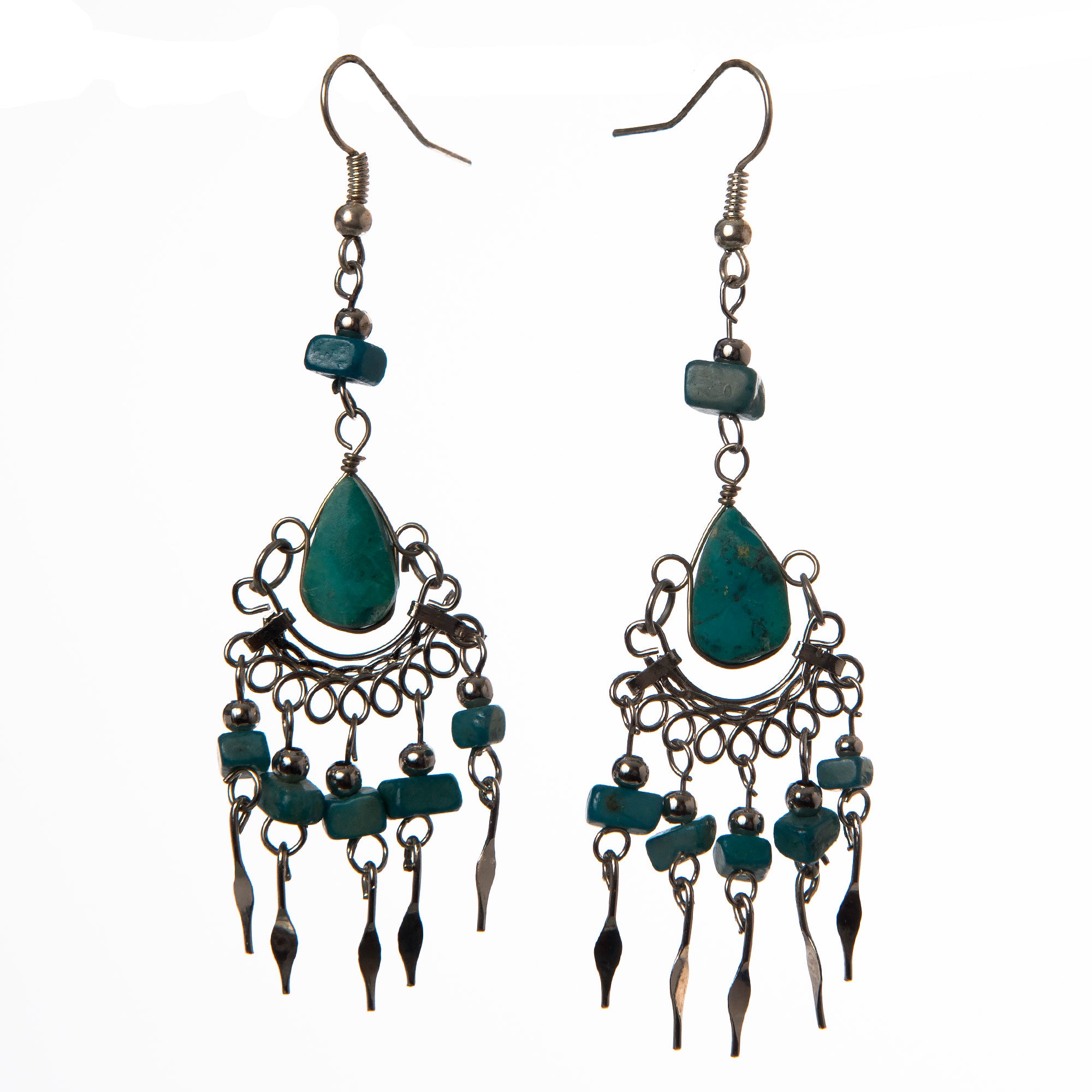 Faux Turquoise Earrings, Multiple Designs - Amazon Ecology