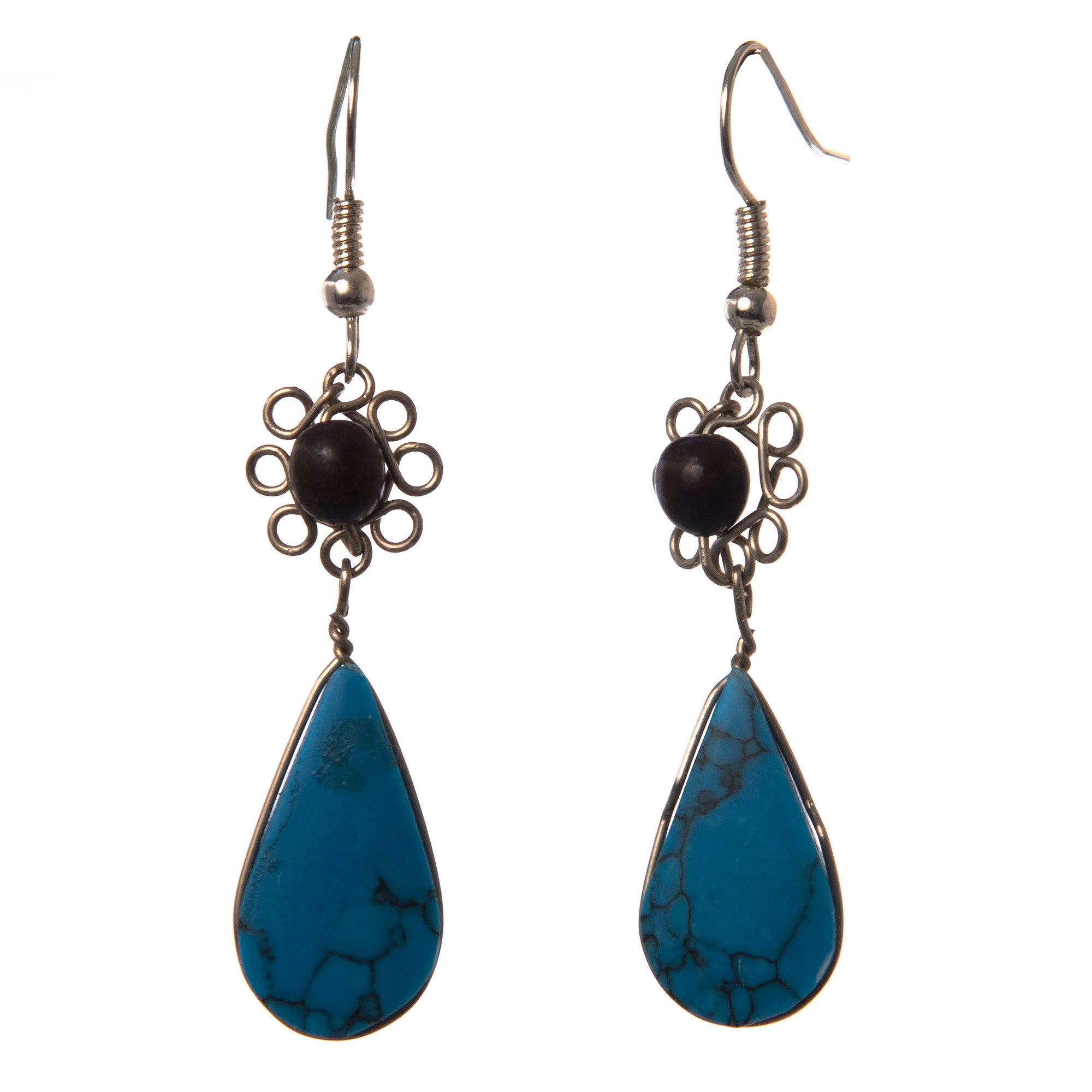 Faux Turquoise Earrings, Multiple Designs - Amazon Ecology