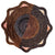 Walnut and Ebony Giant Handwoven Basket - Fair Trade Platter from the Peruvian Amazon