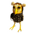 FANCIFUL OWLS - FAIR-TRADE CHRISTMAS TREE BIRD ORNAMENT - WOVEN BY PERUVIAN AMAZON ARTISAN