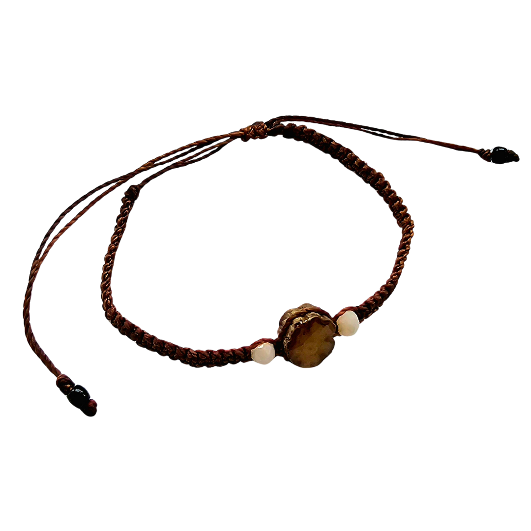 Ayahuasca and bead bracelet