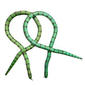 SLINKY WOODEN SNAKES - CARVED BY PERUVIAN AMAZON ARTISAN