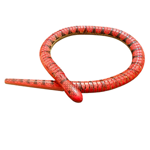 SLINKY WOODEN SNAKES - CARVED BY PERUVIAN AMAZON ARTISAN