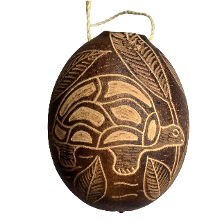 Turtle Reptile Calabash Christmas tree ornament - Amazon Ecology