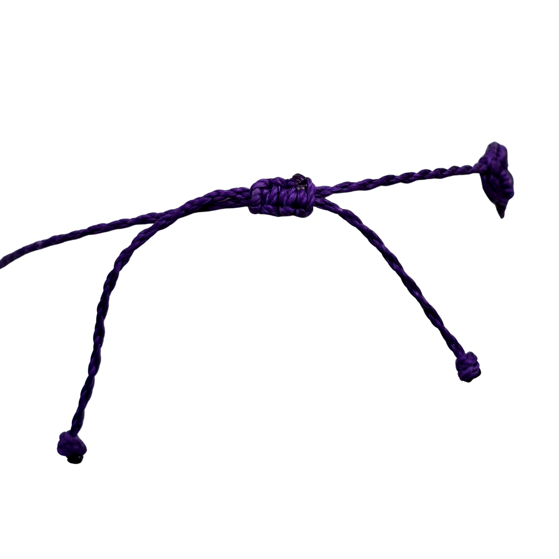 Macrame bracelet with ayahuasca and round colored stones - made by Peruvian Amazon artisan - Amazon Ecology