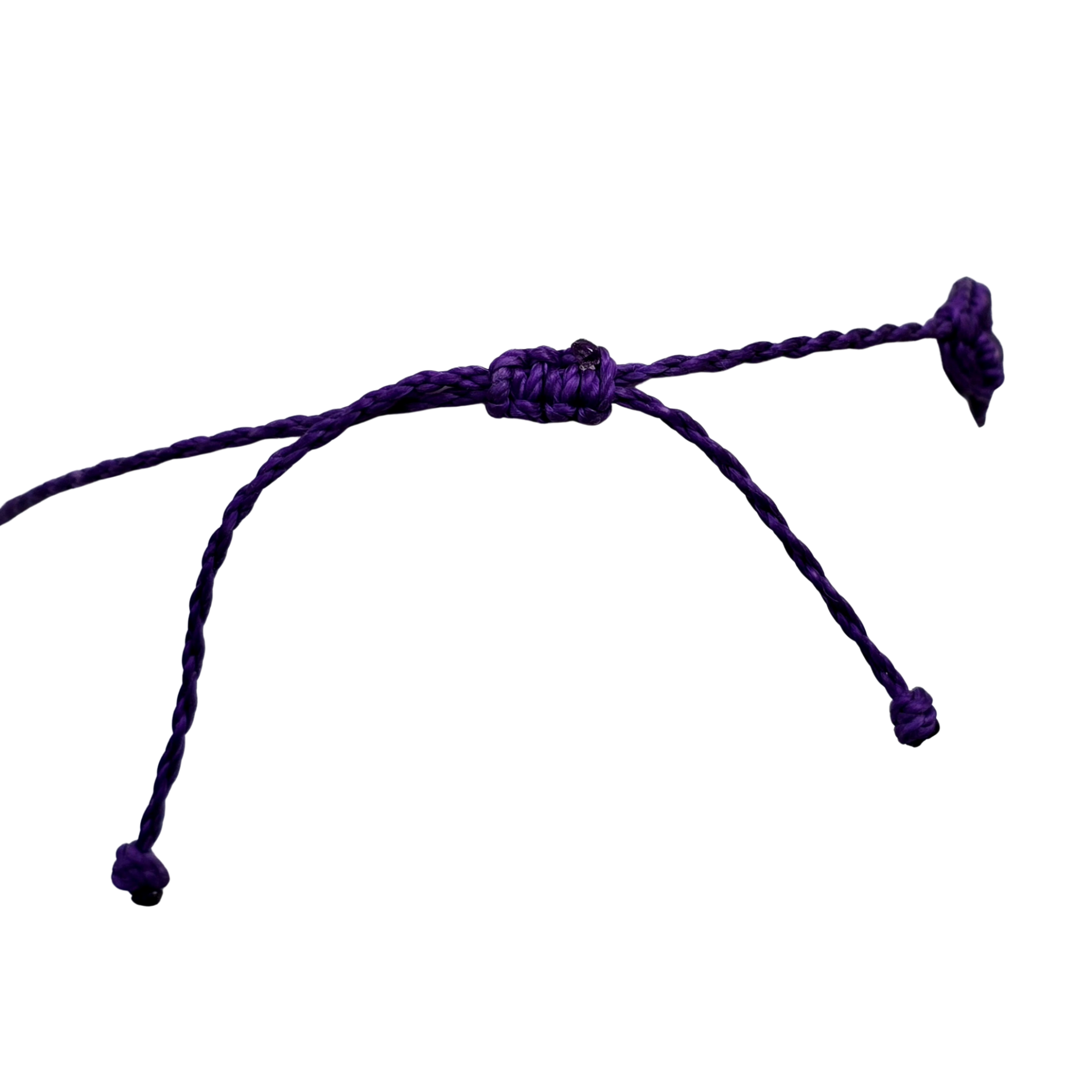 Macrame bracelet with ayahuasca and round colored stones - made by Peruvian Amazon artisan - Amazon Ecology
