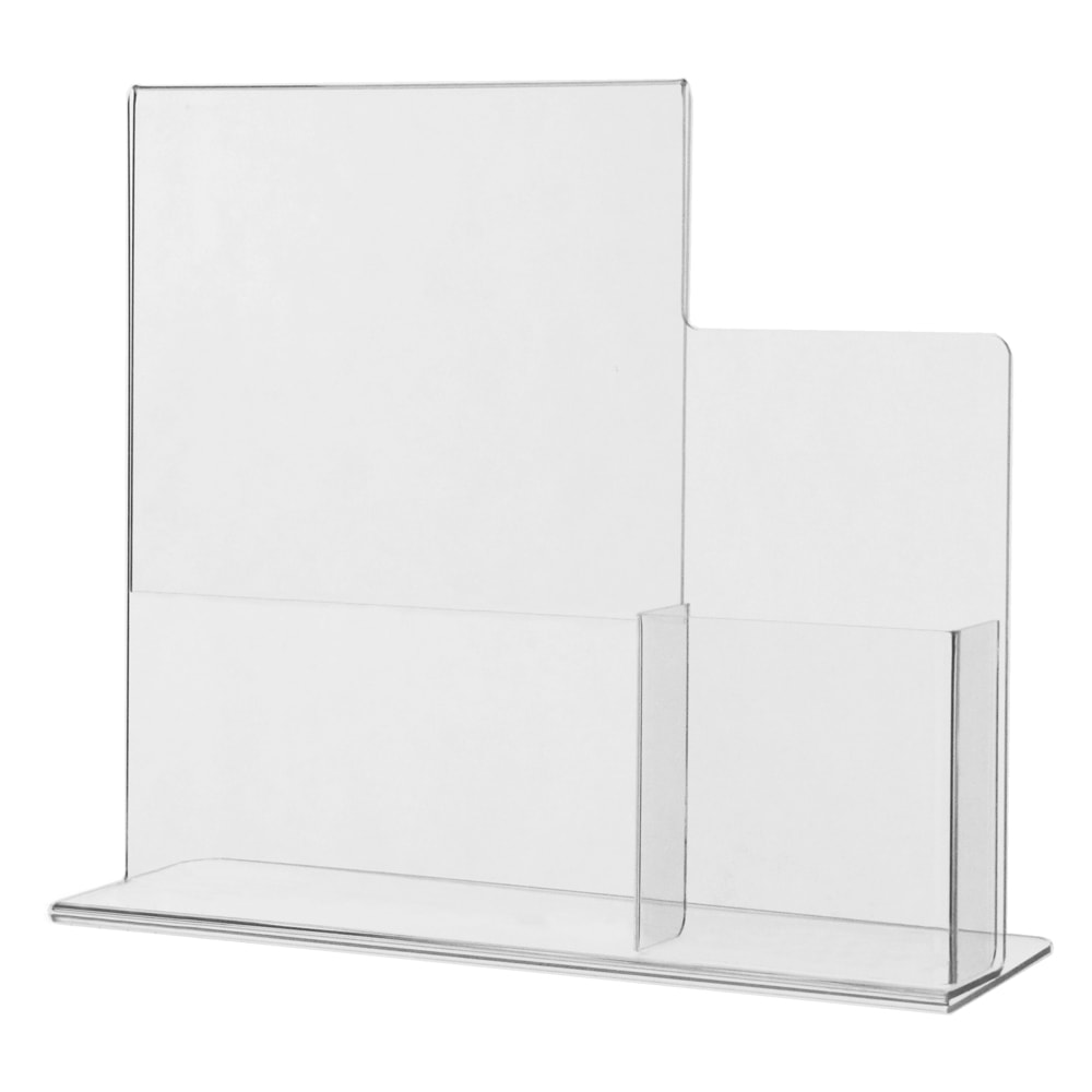 Acryllic display for POS sign and rack cards - Amazon Ecology