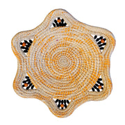 Orange Swirl - Fair Trade Basket - Handmade by Peruvian Amazon artisan - Amazon Ecology