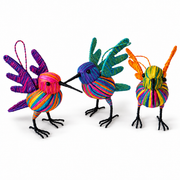 FANTASY FLYING HUMMINGBIRD BIRD ORNAMENT
