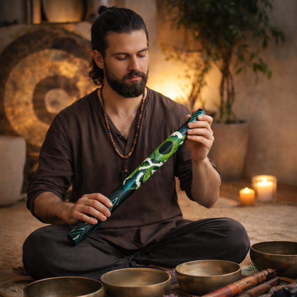 Amazon boa snake rain sticks from the Peruvian Amazon - Amazon Ecology