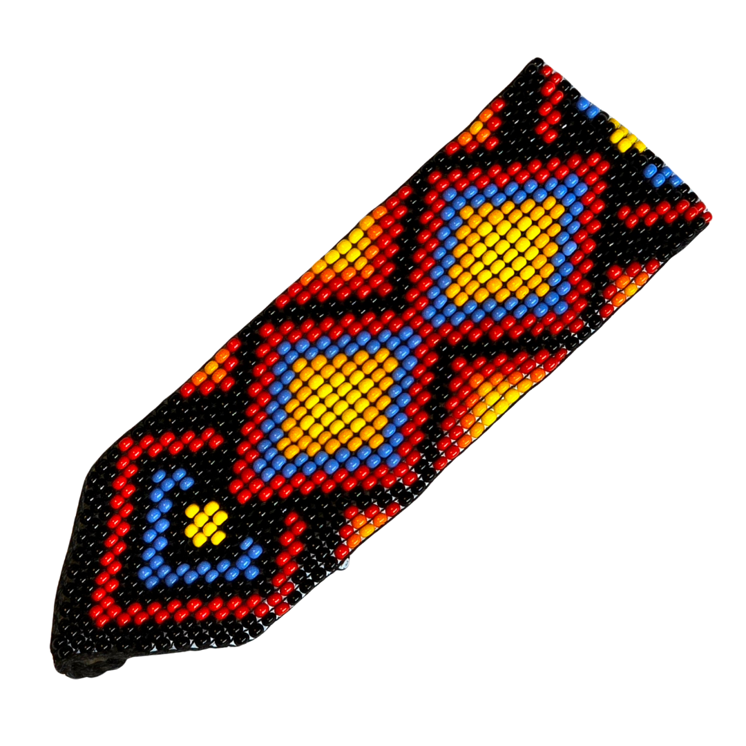 Color burst Amazon geo-design bead bracelets - Amazon Ecology