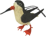 PUFFIN AND BLACK SKIMMER - BIRD FAIR-TRADE CHRISTMAS TREE ORNAMENTS - WOVEN BY PERUVIAN AMAZON ARTISAN - Amazon Ecology