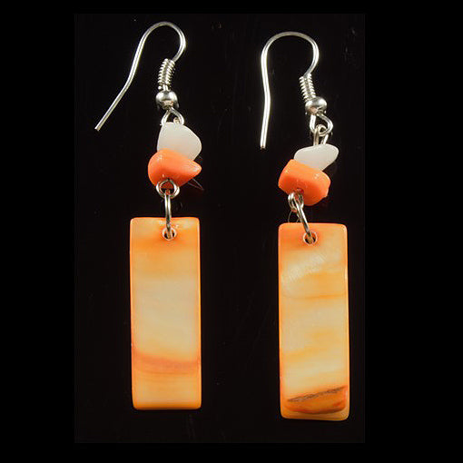 Nakar Shell Earrings, various colors