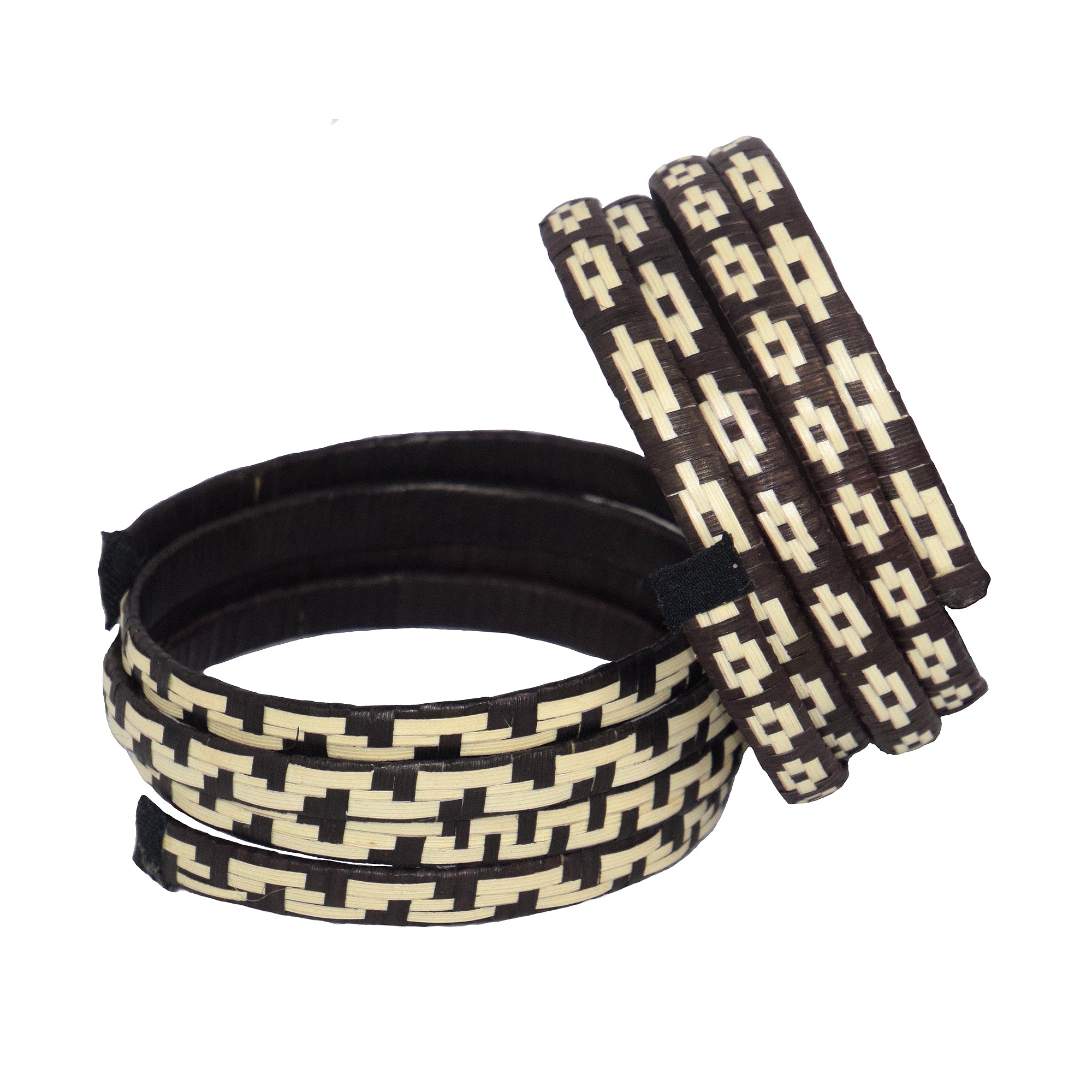 Caña flecha wrap-a-around spiral bracelet