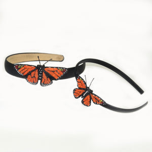 Woven butterfly headbands