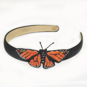Woven butterfly headbands